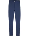 Engel Natur herre leggings i uld & silke, navy