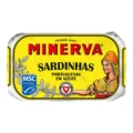 Minerva – Sardiner i olivenolie – 120 g