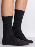 2 PAR/  Alpaca sokker/ Grå/Sort