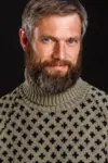 Islænder sweater / Rullekrave / Lys olive / Norwool