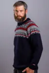Norsk sweater / Setesdal / Mørkeblå / Norwool