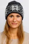 Strikhue / Nordstjerne / koks - hvid / VARMA