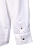 Collarless Linen Grandad Shirt - Bleach White