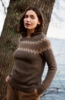 Serendipity Nordic  Alpaca Sweater – Earth