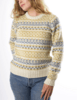 Alda sweater / Mustard/ Fuza Wool