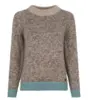 Asta Sweater/ Round neck/ Coal/ Fuza Wool