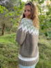 Helena sweater / Round neck/ Dusty/ Fuza Wool