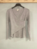 Asymmetrisk Merinould Bluse / Dawn Grey Melange / ByBasics