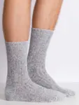 Angora &  lammeuld sokker / Grå / VARMA