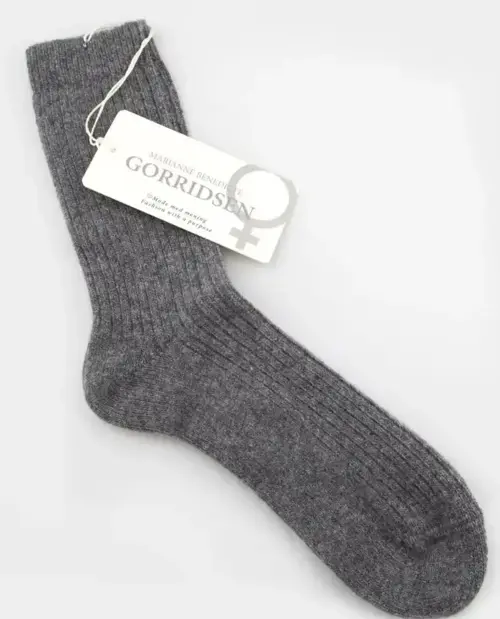 Kasmir blend sokker /Reykjavik / Magnolia Rib/ Gorridsen Design