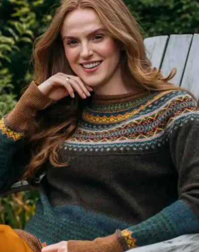Alpine Sweater/ Highland/  Merino-Angora