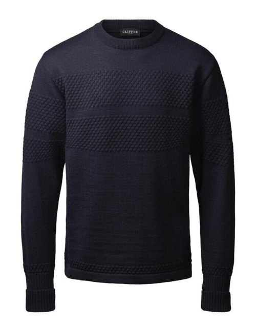 Sømandstrøje/ Saltum O-Neck /Navy/ Clipper