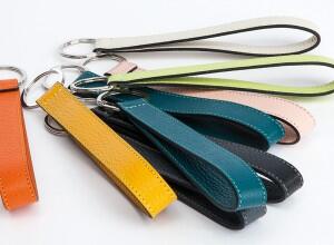 Læder nøglering/ Ultimo Scandinavia