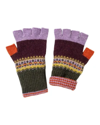 Éribe Alloa Fingerless Glove – Copperland | Halvhandsker i 100 % merinould
