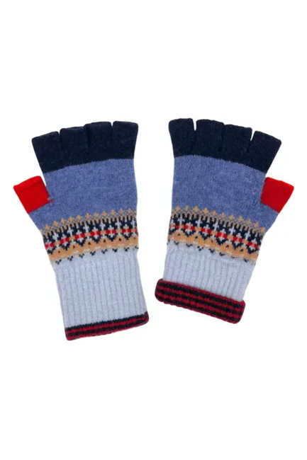 Éribe Alloa Fingerless Gloves – Classic | Halvhandsker i 100 % merinould