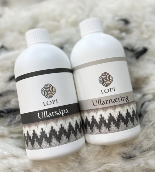 Lopi Ullarsápa & Ullarnæring – naturlig pleje til islandsk uld
