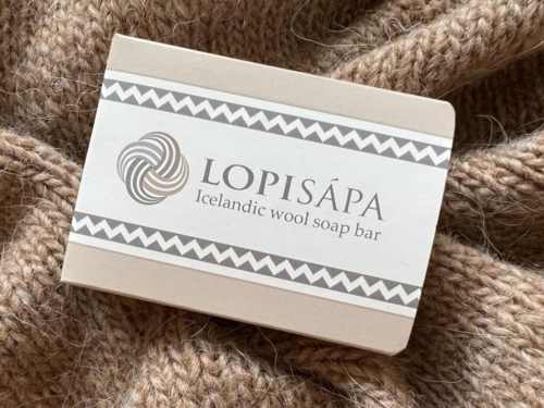 Lopisápa – islandsk uldsæbebar fra Ístex