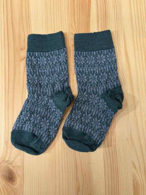 Økologiske Uldsokker/ Søgrøn