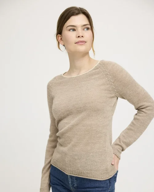 Gorridsen Bluse Afrodite – LIght Camel