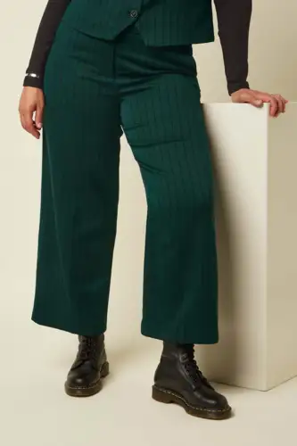 Federica bukser med chevron-print, Pine Green – King Louie