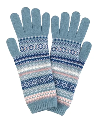 Éribe Alpine Gloves – Dew | Fair Isle vanter i 100 % merinould