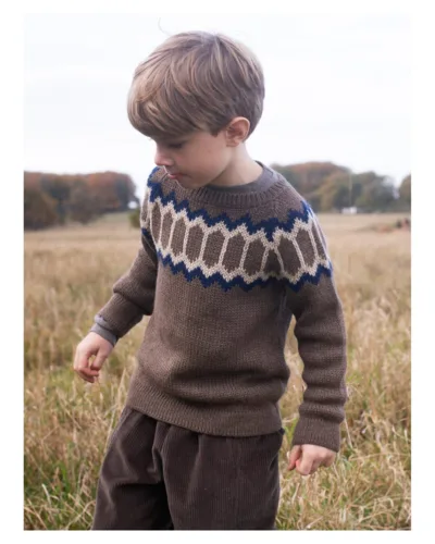Lama Uldsweater / Brown / Serendipity