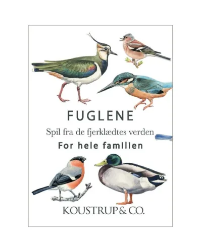 Kortspil / Fuglenes verden / Koustrup & Co.