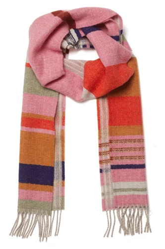 Wallace Sewell / Lambswool Tørklæde / Angus Strawberry