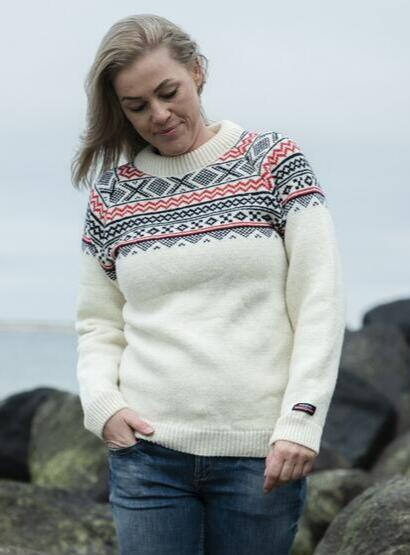 Norsk Sweater / Råhvid /  Norwool  / Unisex