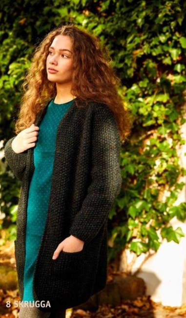 37 - 8 / Skrugga Jakke / Léttlopi opskrift