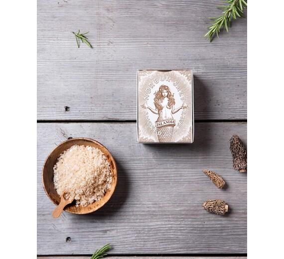 Nordur salt / Flage salt fra Island / Røget / Tin  æske / 100 gr