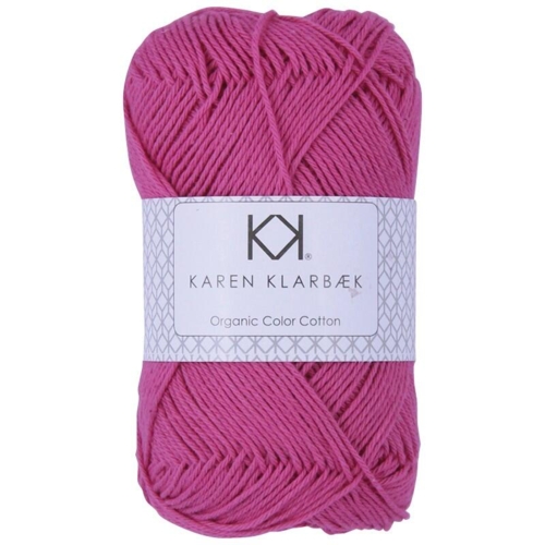 Økologisk bomuld /  Karen Klarbæk / Hot pink 0050