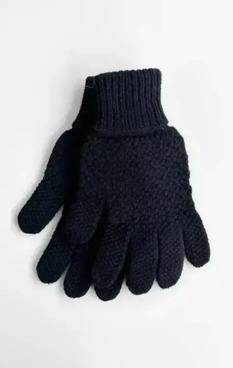 Herrahandsker / Sømandsstrik /sort  / VARMA