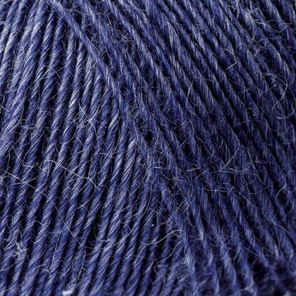 Soft Organic Wool+Nettles, jeansblå
