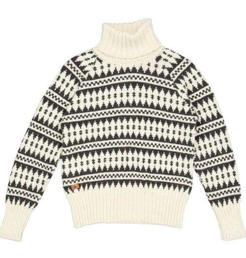 Gunhild sweater / Coal/ Fuza Wool